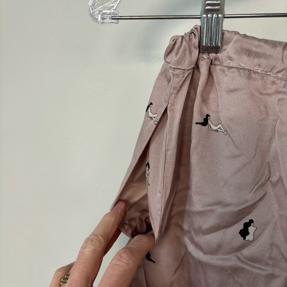 Cloroom Mulberry Silk Pants Size S - Picture 8 of 14